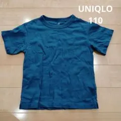 UNIQLO ユニクロ 青 Tシャツ 110