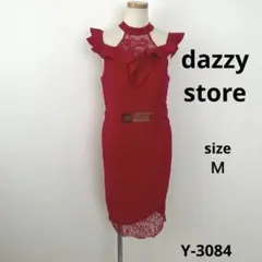 dazzy store デイジーストア　赤　キャバドレス　ギャバ嬢　レース
