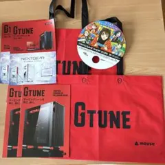 TGS G-TuneとNEXTGEAR ロゴ入り不織布バッグ