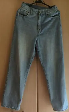 GRL ライトブルーストレートデニムパンツ