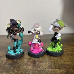 スプラトゥーン amiibo ヒメ イイダ ホタル 3体セット 動作確認済みのサムネイル