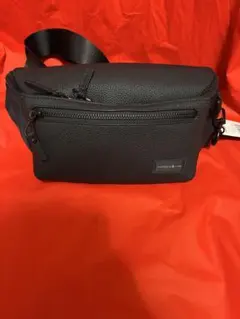 新品 未使用 PATRICK COX ブラック ボディバッグ 合成皮革