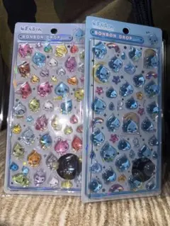 ボンボンドロップシール しずくちゃん 森のなかまたち