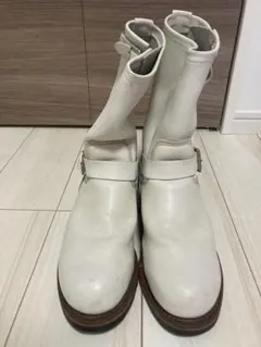 武田真治愛用 ビームス別注 レッドウィング 8275 ホワイトエンジニアブーツ 武田真治愛用 ビームス別注 レッドウィング 8275 ホワイト