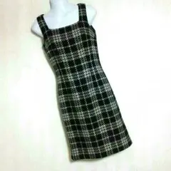 QUEENS COURT 美品 ウール ワンピ Ｍ