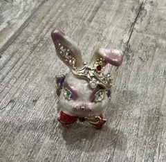 アナスイ　ウサギリング　ブラック アナスイ ウサギリング ブラック ANNA SUI アナスイ うさぎ 黒ウサギ