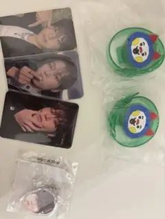 treasure ジョンウ トレカ カプセルトイ 怒 ライトブレス セット