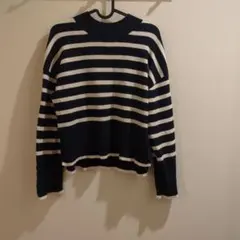 GLOBAL WORK ストライプニット Mサイズ