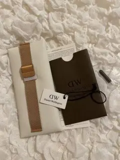 Daniel Wellington ピンクゴールドメッシュ　交換ベルトのサムネイル