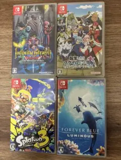 Nintendo Switchソフトまとめ売り スプラトゥーン3 転スラなど