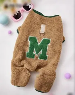 刺繍入りフリース犬服 小型犬用　Lサイズ