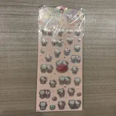 ぷくっとシール　キティちゃん