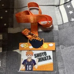ハイキュー!! 日向翔陽 ネックストラップ パスケース