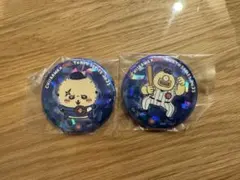 ちいかわ MLB ホログラム缶バッジ