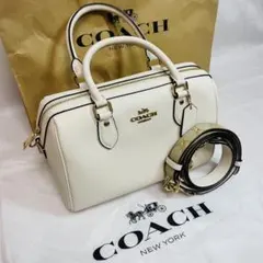 【美品/2023年モデル】コーチ ローアンサッチェル 2wayバッグ CH322