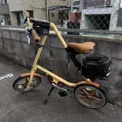 STRIDA LT 16 折りたたみ自転車 クリーム 純正スタンド付き STRIDA LT 16 折りたたみ自転車 クリーム 純正スタンド付き - メルカリ
