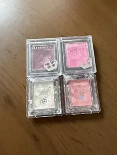 単色アイシャドウ　4つセット