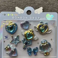 マジカルボンボンドロップシール / ブルー