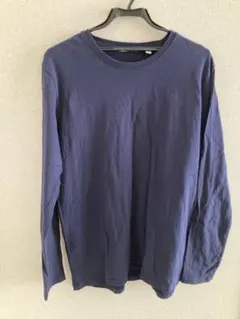 ユニクロ　ネイビー　長袖