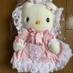 ハローキティ 嶽本野ばら ぬいぐるみ キティ サンリオ ロリータ ピンク