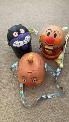 アンパンマン ポップコーンケース　3個セット