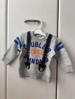 DOUBLE.B 80サイズ スウェットシャツ