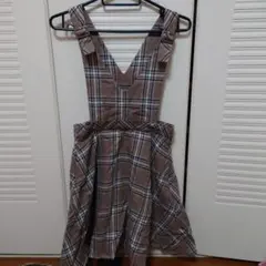 mezzo piano ノースリーブワンピース スカート 上部取り外し可能