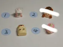 ミニチュアフィギュアセット 4点