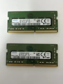 Samsung DDR4 240メモリ 8GB×2 - メルカリ