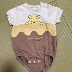 ベビーロンパース くまのプーさん 刺繍