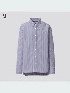 ユニクロ ＋J ストライプシャツ