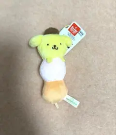 新品タグ付 サンリオキャラクターズ 3色だんごマスコット　ポムポムプリン
