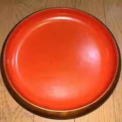 漆器　天然木　お菓子入れ