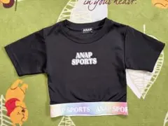 ANAP SPORTS Tシャツ 140cm ブラックのサムネイル