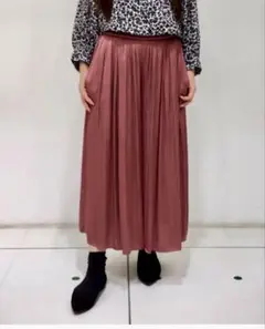 組曲 ヴィンテージサテン ギャザーパンツ Sサイズ 美品