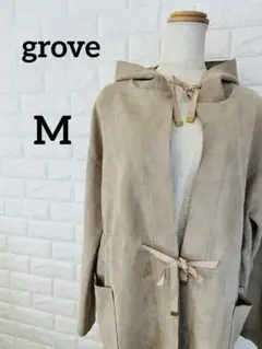 grove フェイクスウェード フードコート　Mのサムネイル