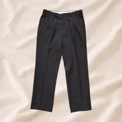 DUNLOPスラックス パンツ グレー ヘリンボーン ゴルフウェア メンズのサムネイル