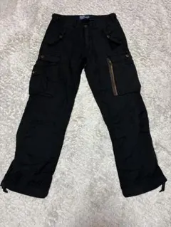 old Polo Ralph Lauren カーゴパンツ ブラックのサムネイル