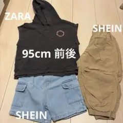夏服　95cm まとめ売り　男の子　ZARA キッズ SHEINのサムネイル
