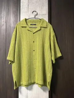 CPCM メッシュシャツ ライムグリーン Lサイズのサムネイル