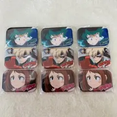 僕のヒーローアカデミア ジャンプフェスタ限定 爆豪 緑谷 お茶子まるかく缶バッジ