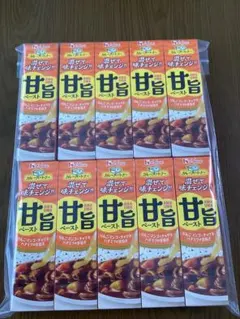 ハウス カレーパートナー 甘旨ペースト 10本セットのサムネイル