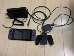 Nintendo Switch 本体 グレー 付属品付き