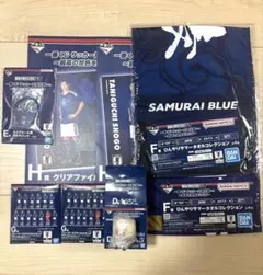 伊東純也 サッカー日本代表 1番くじ D賞 フィギュア　セット