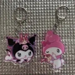 マイメロディ & クロミ アクリルキーホルダー　宇佐美