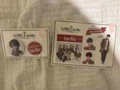 宮舘涼太　Snow Man ステッカー・バッジ 2点セット
