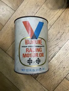 ⭐︎ビンテージオイル缶⭐︎VALVOLINE RACING MOTOR OIL⭐︎のサムネイル