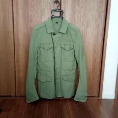 wjk オリーブグリーン ミリタリージャケット