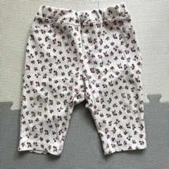 さくらんぼ柄　ホワイトパンツ 80cm