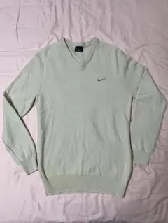 Nike Golf Vネックセーター M クリーム色